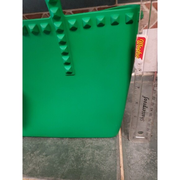 NWT Cato Fashions Green Plastic Stud Handbag Purse - Picture 6 of 6